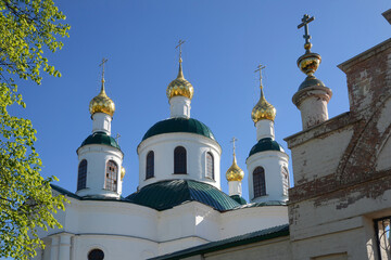 Fototapeta na wymiar Epiphany convent. Uglich, Yaroslavl Oblast, Russia.