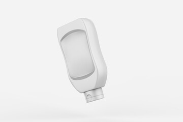 Blank Plastic Ketchup and Sauce Bottle For branding and mock up, 3d illustration.