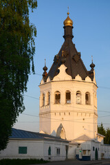 Tower of Epiphany convent of St. Anastasia (Bogoyavlensko-Anastasin monastery). Kostroma town, Kostroma Oblast, Russia.