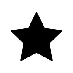 Fototapeta premium star icon vector design template in white background