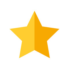 Obraz premium star icon vector design template in white background