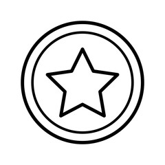 star icon vector design template in white background