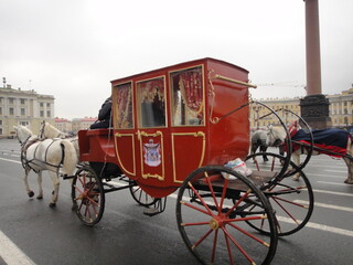 Carriage in Saint-Petersburg, Russia (3)