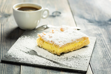 cake with pudding