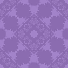 Seamless background with decorative flowers. Mexico. Design with manual hatching. Ethnic boho ornament. Textile. Vector illustration for web design or print.