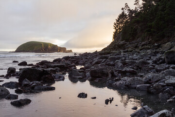 Sunset form hunters Cove