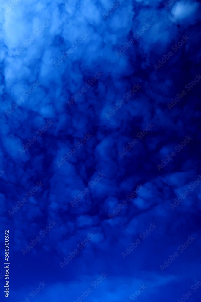 Wall mural blue abstract background