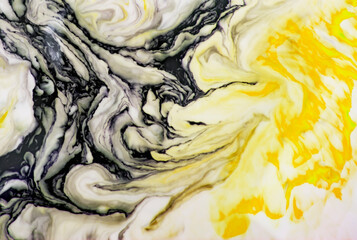 Obraz premium The background is multicolored in the Ebru style