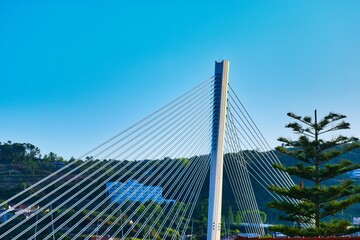 bridge over the river