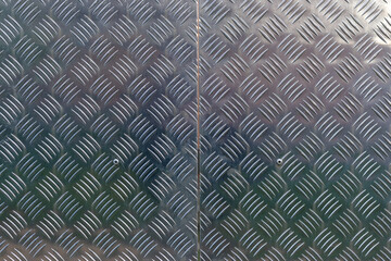 Corrugated steel plate. Steel background.