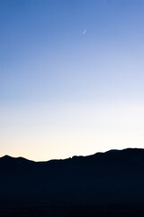 Fototapeta premium sunset in the mountains