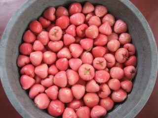 pink fruit