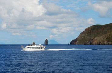 Italy Aeolian Islands in the Tyrrhenian Sea.