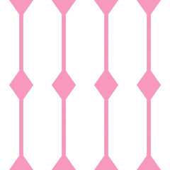 vector illustration of a pink ribbon on abstract background