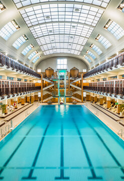 Vienna, Austria: Amalienbad  beautiful vintage swimmingpool interior