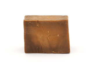 Aleppo natural soap isolated on white background