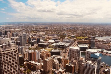 Aerial View Sydney, NSW