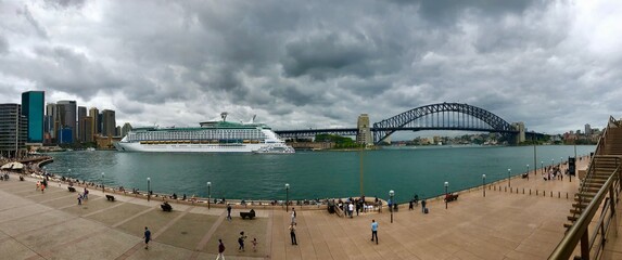 Sydney Harbour, NSW, Cruise Ship