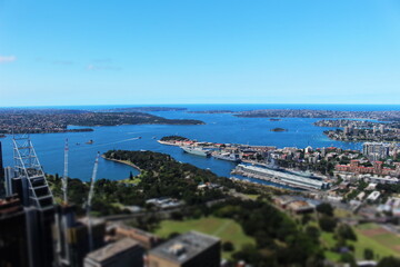 Fototapeta na wymiar Aerial View Sydney, NSW