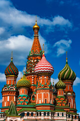 Fototapeta na wymiar st basil cathedral