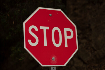 Stop sign