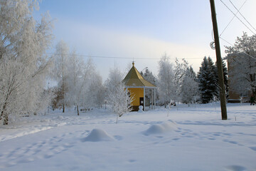 church in the mountains