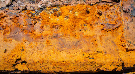 Old rusty metal. Rust background. 