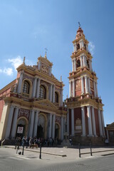 Fototapeta na wymiar Church in Salta, Argentina, Iglesia San Francisco