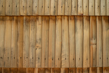 Deski jasne ściana domu © Seance_Photo_Sylwia