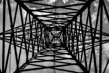 Pylons in Almondsbury