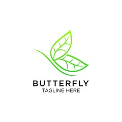 Butterfly Bird Animal Wings Logo Design