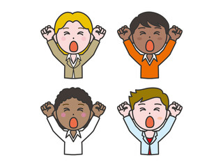 弐_上半身254_多国籍まとめ14あくび 2020_0627_028