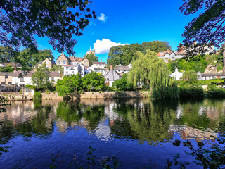 Obraz premium The River Nidd, Knaresborough