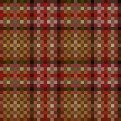 Muted seamless tartan rectangular texture