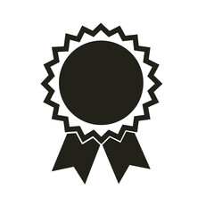 Vector medal icon. Flat style.