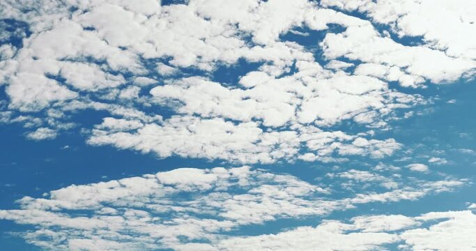 blue sky and clouds