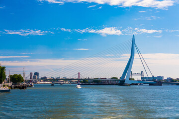Rotterdam - a bridge to the harbor