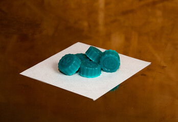 Blue Medicated Gummies