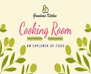 easter greeting card with eggs