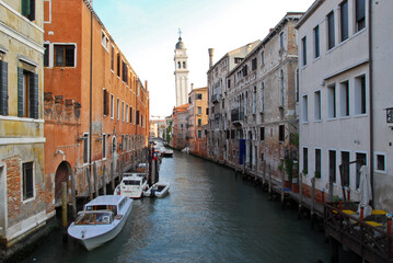Fototapeta na wymiar Venice canal , Italy