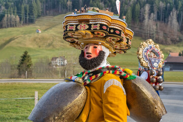Silvesterchlausen or New Year’s Mummers Processions. Its part of the Silvesterchlausen tradition...