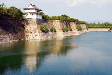 Osaka castle fortress, Japan - 1