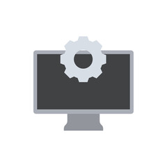 computer settings colored icon
