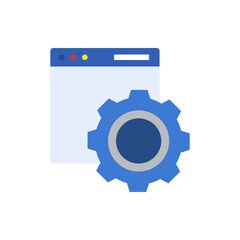browser settings colored icon