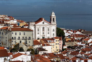 View of Lisbon cathedral