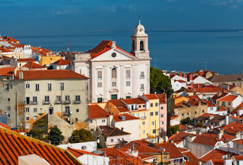 View of Lisbon cathedral