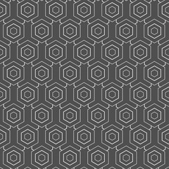 Seamless Ornament Vector Polygon, Texture Pattern. Continuous East Graphic Poly Textile Texture. Repeat Creative Continuous, 