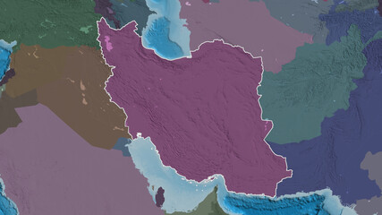 Iran - overview. Administrative