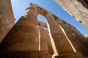 Templo de Karnak em Luxor no Egito 