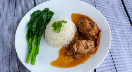 Thai Food Mixed Selections 